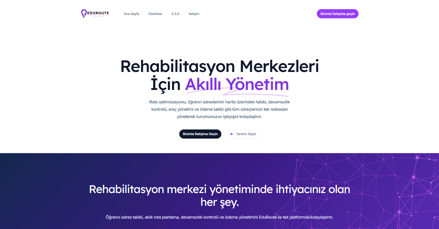 EduRoute Landing Page